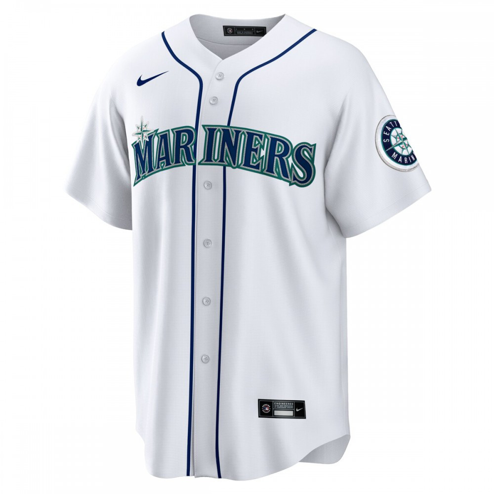 Felix Hernandez Seattle Mariners 2023 Hall of Fame Home Replica Player Jersey - White-Pro Kit Vault | Brand New 26/27 Sports Jerseys